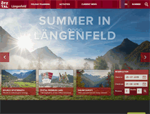 Tablet Screenshot of laengenfeld.com